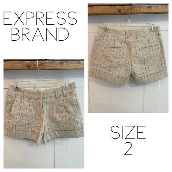 Express editor shorts size 2 - Picture 1 of 3